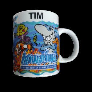 FSD Mug Tea Coffee TIM Personalized Aquarium Fish Shark Crab Squid Denver, CO